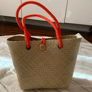 Cute Mini Straw Banig Tote Bag NEW!
